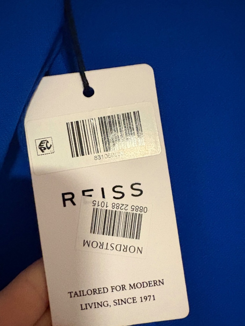 Reiss Libby Drape Dress Size 8 - NWT - Picture 6 of 6